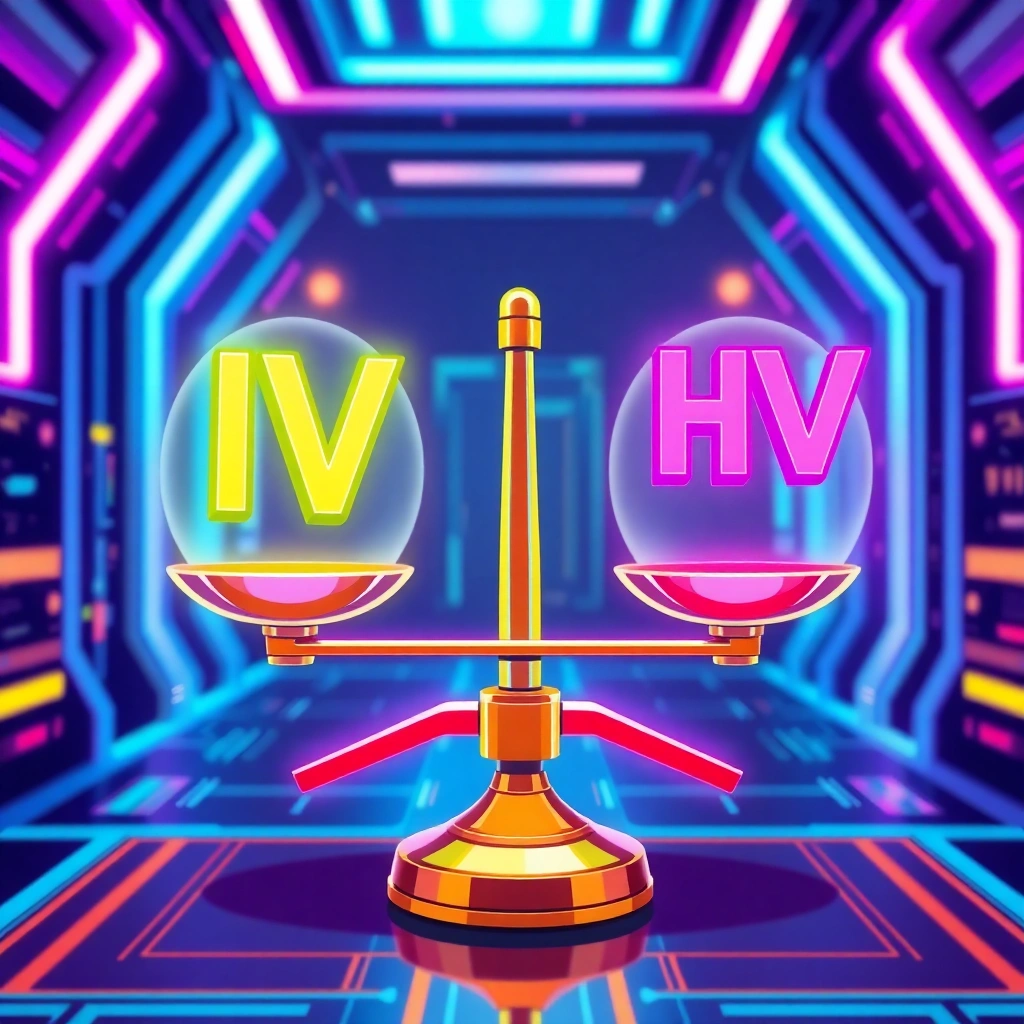 4) Compare IV to HV